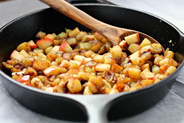 paleo recipes, paleo diet, Paleo Caramelized Potato Apple Hash